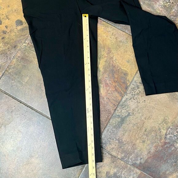 Kim Rogers Short Black Pull-On Pants 16S - Picture 2 of 8